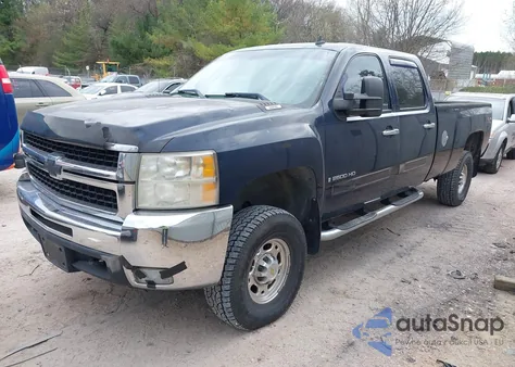 2007 Chevrolet Silverado 2500Hd Lt1 z USA, uszkodzony, nr VIN 1GCHK23K27F549776